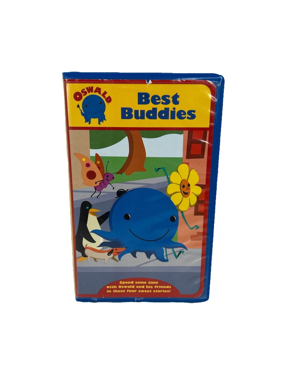 Oswald Best Buddies VHS 2003 Clamshell Nickelodeon Nick Jr. Animated Cartoon